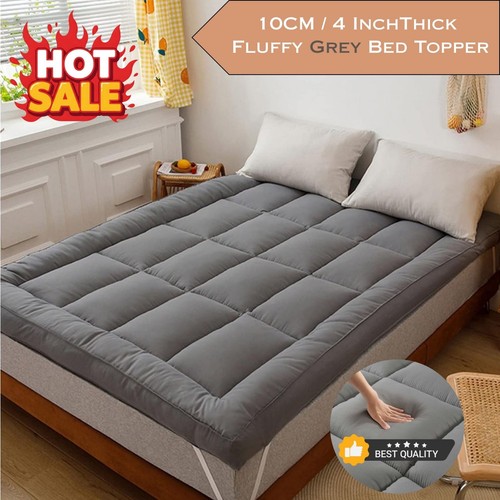 Luxury 10cm thick fluffy grey - luxury,