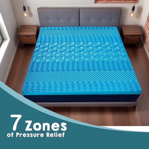 Zone mattress topper - 7-zone,